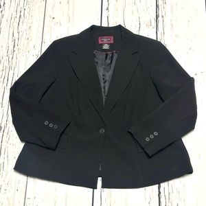 Women’s Blazer Black by George Sizs 18W NWOT